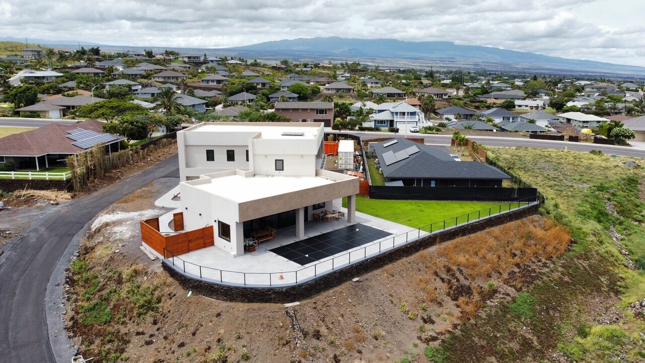 A Kainani home from above